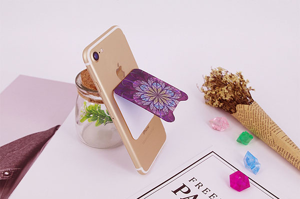 移動(dòng)電源無(wú)痕可移膠貼，手機(jī)貼